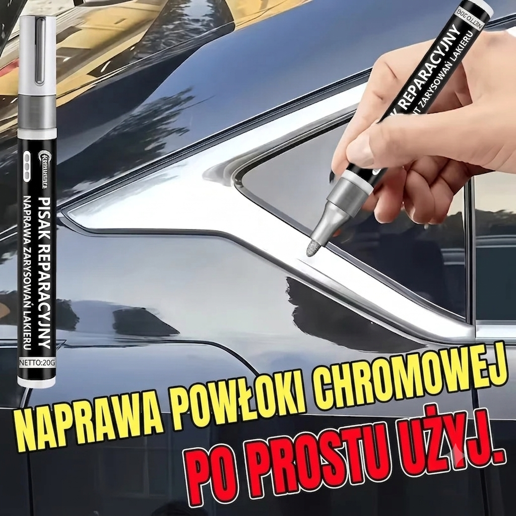Marker Wypełniacz do Naprawy Chromu — Usuń Rysy w 60 Sekund